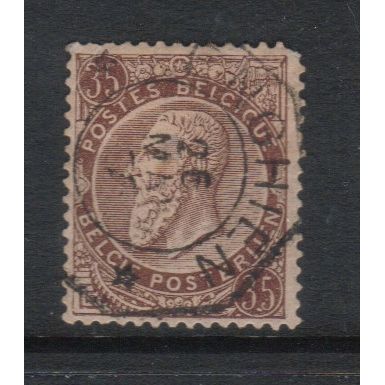 BELGIUM 1893 35c VALUE USED
