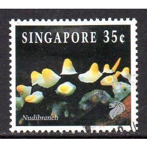 Singapore 1994 Reef Life definitives 35c value, used, SG 746