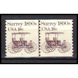 1907 18c Surrey Fine MNH Dry Gum CNP Left 9 PA0512