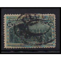 Used 238 15c Announcing His Discovery Just Clears K1204