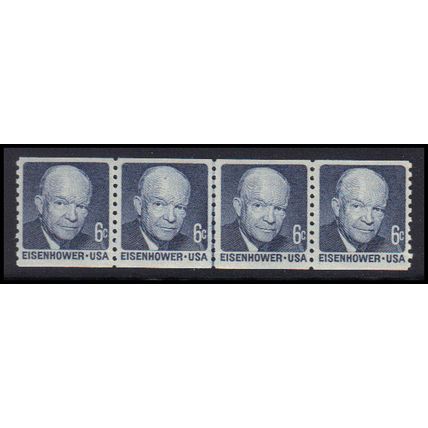 1401 6c Dwight Eisenhower Very Fine MNH CL S/4 KA9066