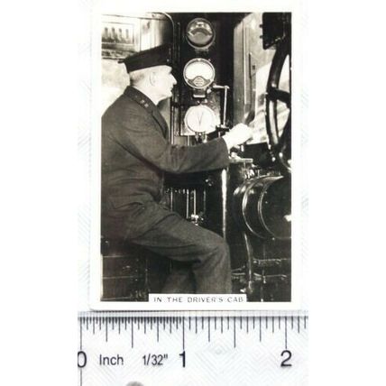 1938 Senior Service British Railways 31 In Driver's Cab, Southern electric