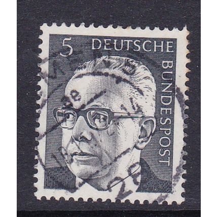 GERMANY 1970 PRESIDENT HEINEMANN 5pf USED SG1535