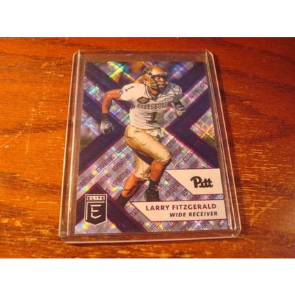 2028 Donruss Elite, Aspirations, Purple Holo, LARRY FITZGERALD, Cardinals