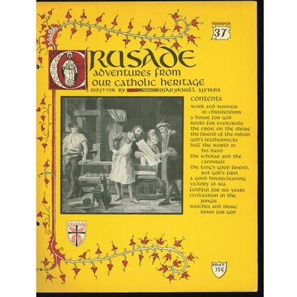 CRUSADE The Illustrated Catholic Encyclopedia 10 Volume Set 1957 FREE Shipping