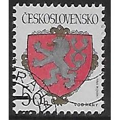 Mi 2851: 50 h. multicoloured City Arms: Vodňany