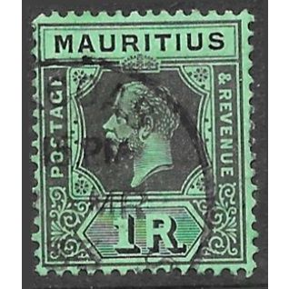 1921 -1932 King George V - New Watermark 1R Fine Used C2''''