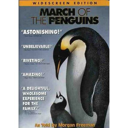 March of the Penguins - Widescreen DVD - Free Shipping!!!