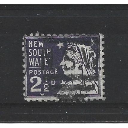 NewSouthWales.SG296 2 1/2d Deep Violet.Variety Unchecked.Fine Used.Oct24