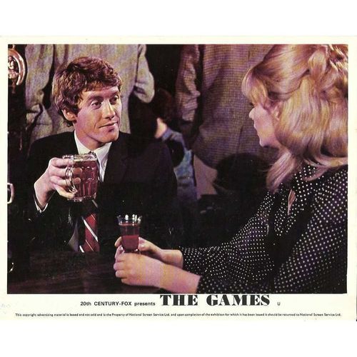 THE GAMES Michael Crawford, Ryan O'Neal 1970 F-O-H Stills Set (8)