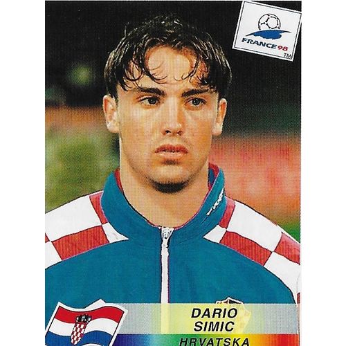 Panini's FIFA World Cup France 1998 Stickers: No.538 - Šimić