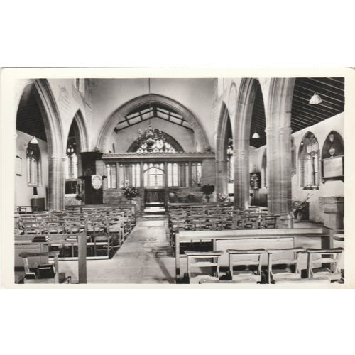 St.Mary's Church Cerne Abbas Dorset Postcard (DOR77063)