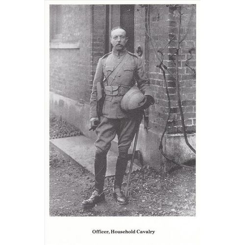 Officer Household Cavalry Uniform Postcard (U13827) Reproduction