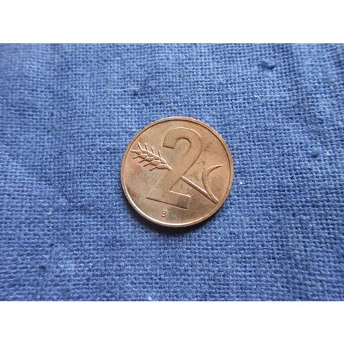 1958 SWITZERLAND 2 RAPPEN COIN.