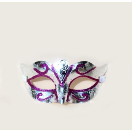 12PCS Prom Mardi Gras Assorted Metallic Plastic Eye Masks Costume Party Masks UK