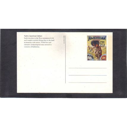 UX182 19c Native American CV01321