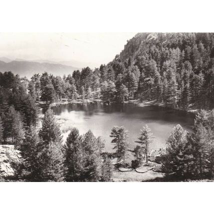 La Corse Lac de Creno France Postcard posted 1966 VGC