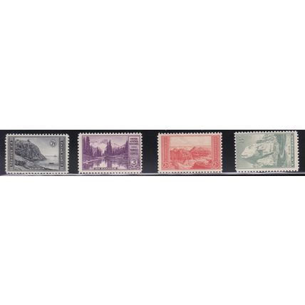 747 8c Zion Park Barely Clears MNH VA0071d