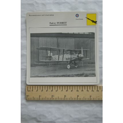 Fairey Ferret - GB - Reconnaissance & Observation - Collectors Club Card