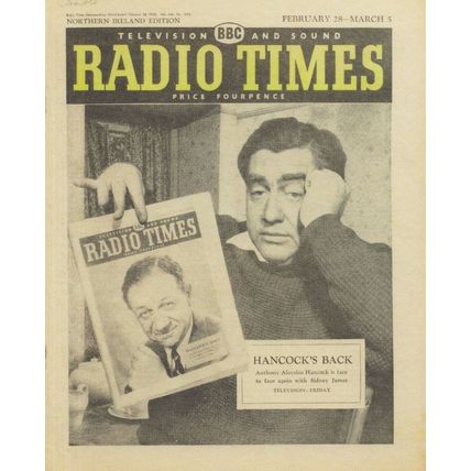 Hancocks Half Hour With Sid James Carry On Films Radio Times Postcard