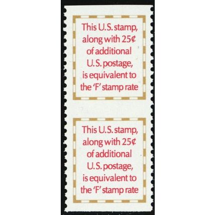 2521a, Mint NH Imperforate Between Error Pair - Stuart Katz