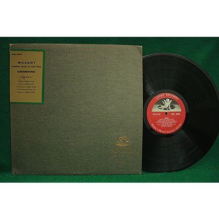 Walter Gieseking - Mozart: Complete Solo Piano Works-Album 9 - ANG 35076 - NM