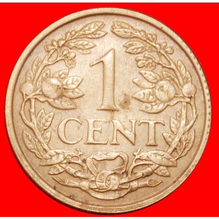 NETHERLANDS LION (1943-1960): SURINAME ★ 1 CENT 1960! ★LOW START★NO RESERVE