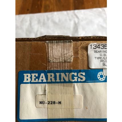 new SKF NU-228-M Roller Bearing SKF PPL W24,2NU28,NU225 GERMANY,SKF NU 228 M ,BT