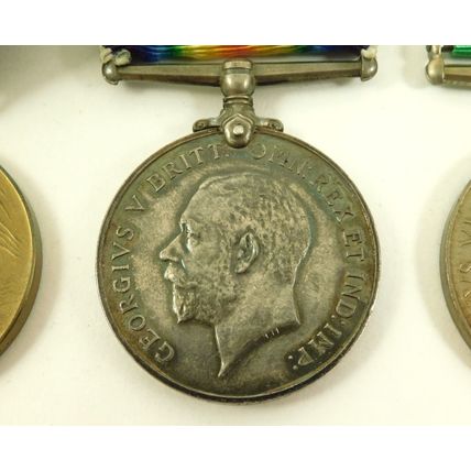 WW1 WWII World War I & II Mons Star Medal Group Of Five E. Jeeps RGA 22530