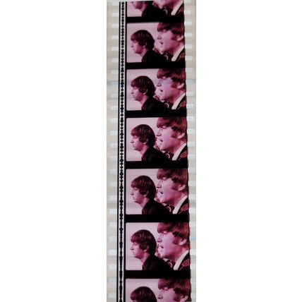 Beatles.. Pk MTP - b030D. 1 STRIP OF 5 - 35MM FILM CELLS