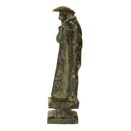 Bronzen beeld Eric Claus : Commedia Dell'Arte | Il Dottore, z.j.