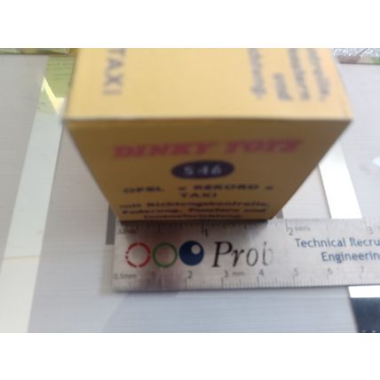 Dinky No546 Opel Rekord Taxi - Reproduction / Replica Box