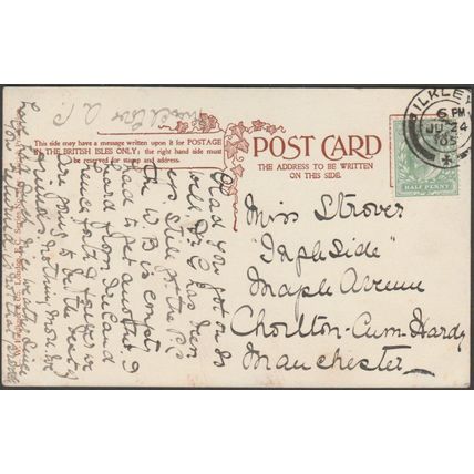 Homeward, North Wales, 1905 - CW Faulkner Postcard