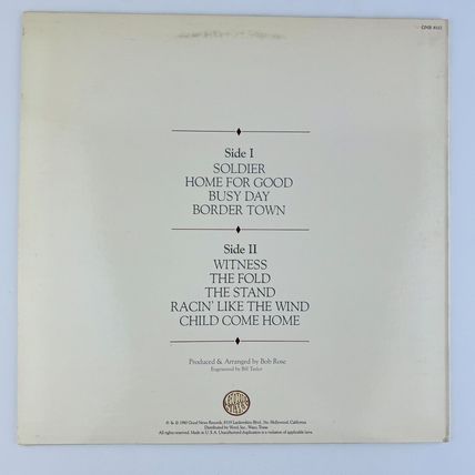 Chuck Girard – The Stand Vinyl LP Record Album GNR-8112
