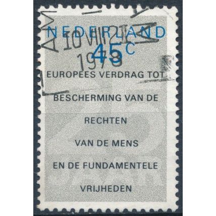 Human Rights Treaty - Netherlands 1978 - F H - MiNr 1119