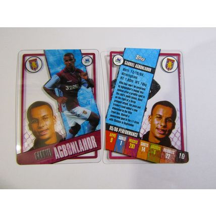 10. Gabriel Agbonlahor - Aston Villa - Topps - I-Cards 2006/07 Football Card