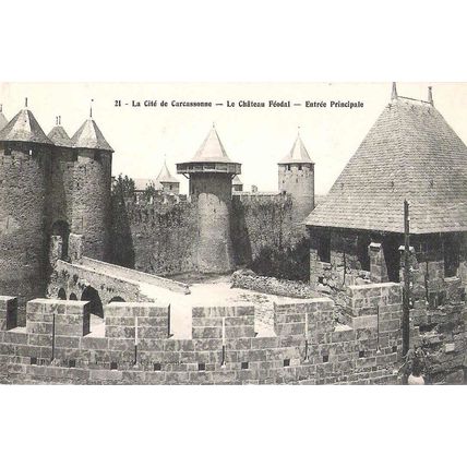 11 - Carcassonne - le château féodal