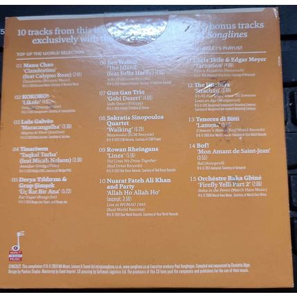 Various Artists CD Songlines Magazine Vol 137 Playlist By John Hegley Album