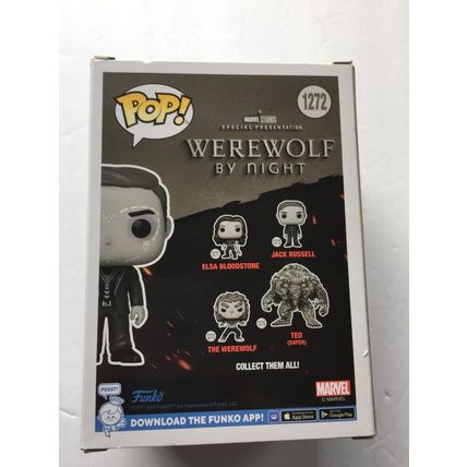 NEW Marvel Elsa Bloodstone Funko Pop Figure #1028 & Black & White Jack Russell