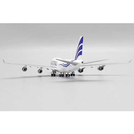 B747-400(BCF) NATIONAL AIRLINES REG: N702CA WITH ANTENNA - JCWINGS JC4975 1/400