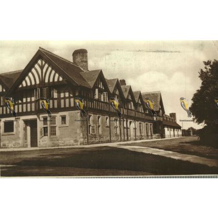 Worth Priory Guest House, England, Postcard, 1960