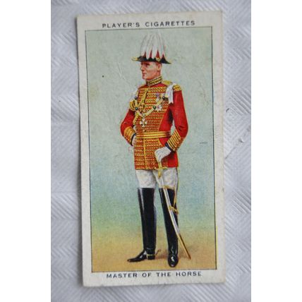 1937 Players Coronation Ceremonial Dress No. 30 The Master of the Horse
