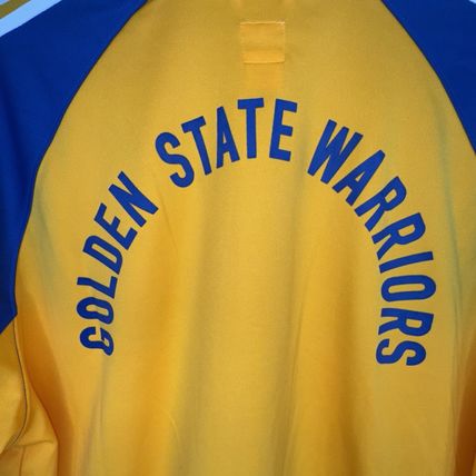 Excellent Golden State Warriors Adidas Track Jacket M NBA