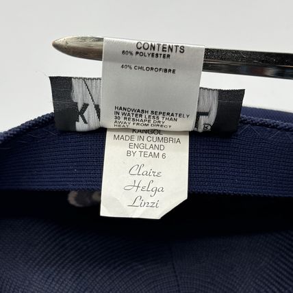 Kangol Lg Navy Sunstopper Cap ‘G’ Emblem Cumbria England NWT