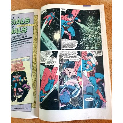 1986 Vintage The Man of Steel comic. #3