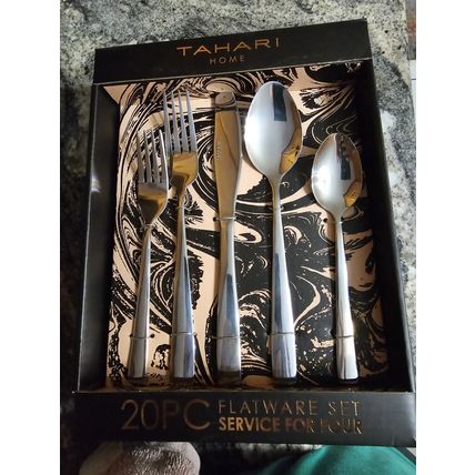 Tahari 20 piece stainless steel