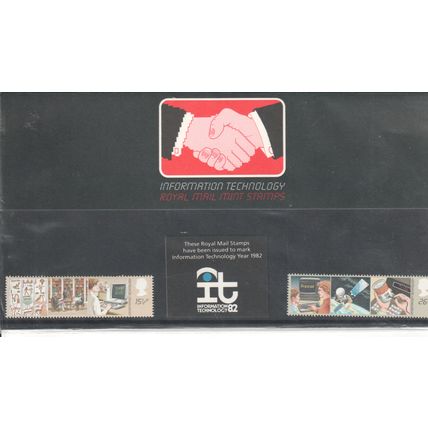 GB stamps 1982 Presentation Pack - Information Technology