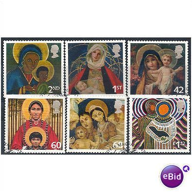 2005 Christmas Set SG2582-87 Very Fine Used