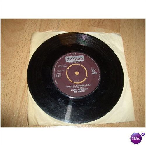 marino marini and his quartet, come prima. 1958 7". durium, dc 16632