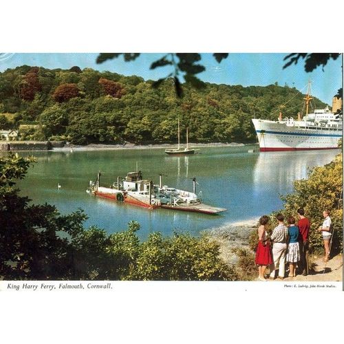 King Harry Ferry, Falmouth, Cornwall 1969 - J Hinde Studios 2DC76